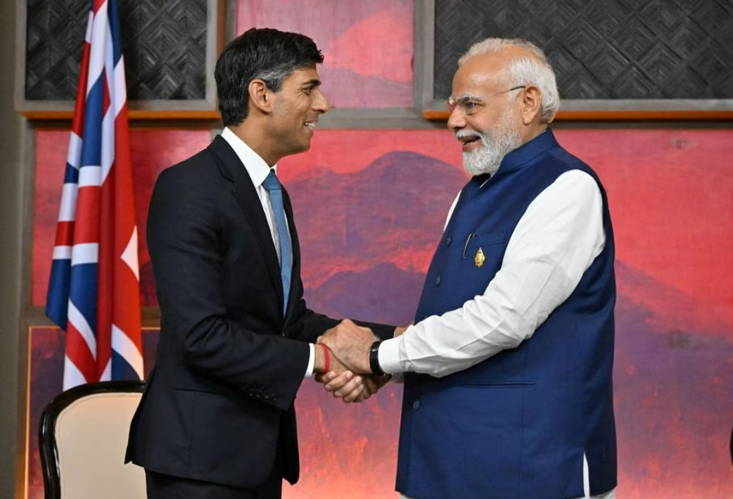 PM Modi speaks with Rishi Sunak, discusses need