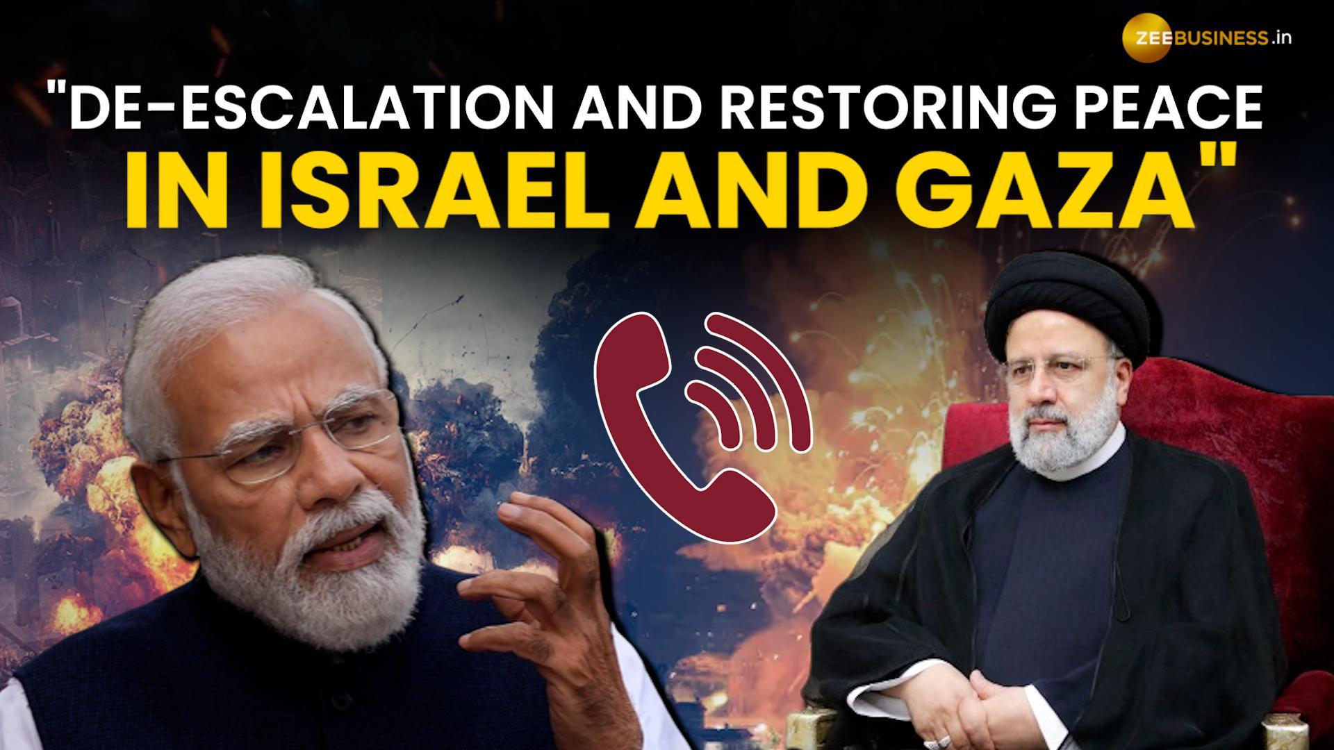 Israel Hamas War: India's PM Modi Discusses Gaza War With Iranian President With Emphasis On Peace