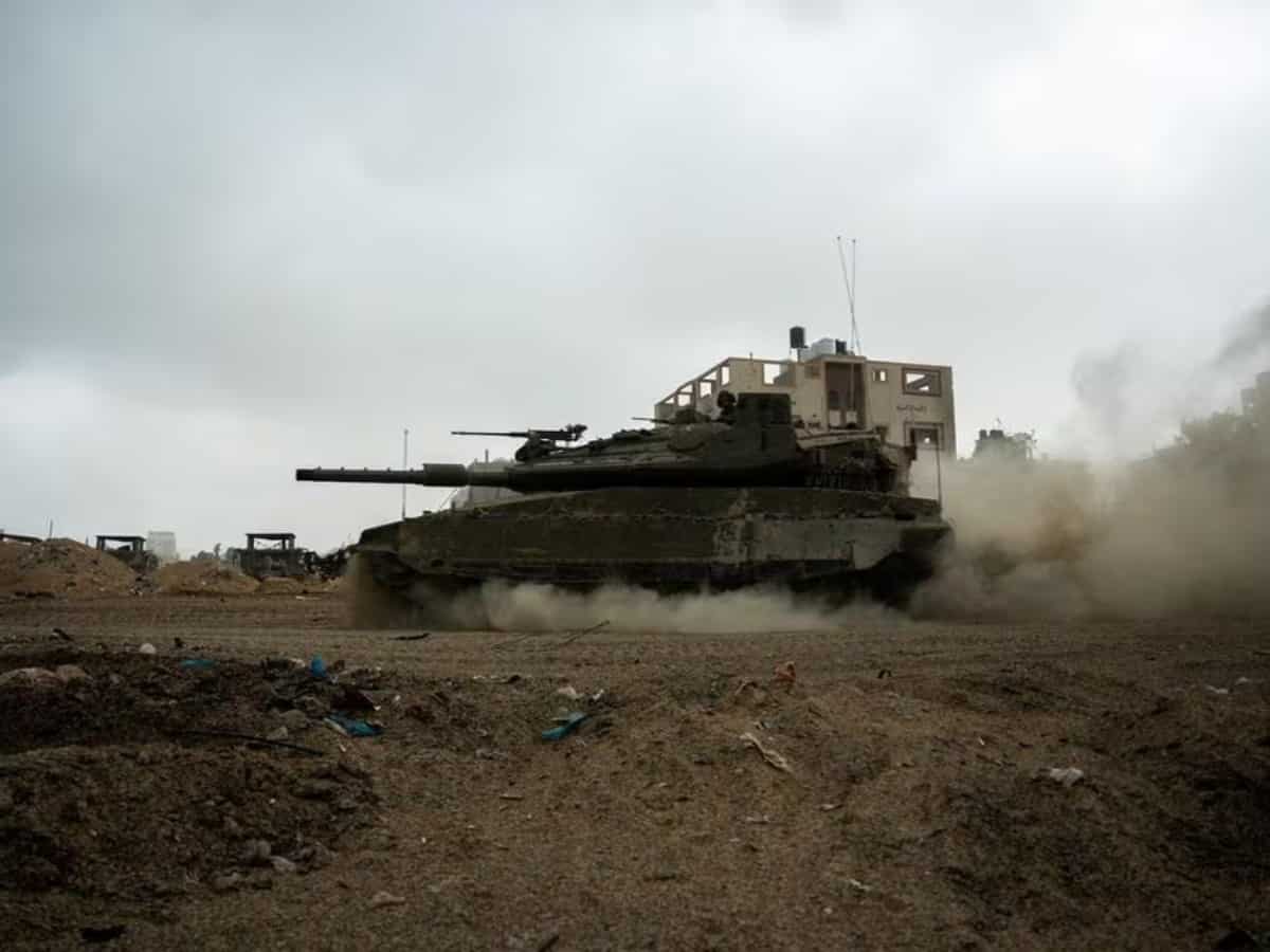 Israeli tanks reported near hospital in embattled north Gaza