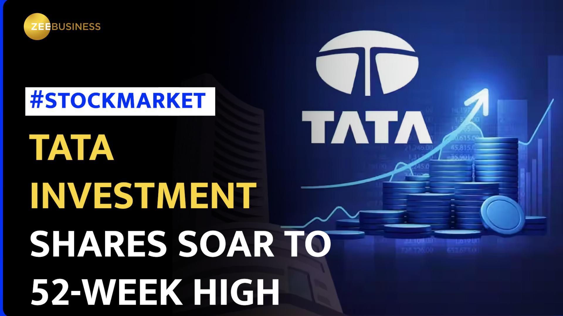 Tata Investment Corporation Shares Soar Ahead Of Tata Technologies IPO ...