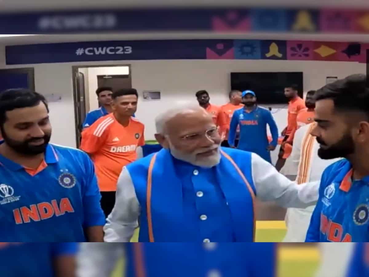 2023 ICC World Cup: How PM Modi's pep talk lit up mood in Indian dressing room after loss to Australia