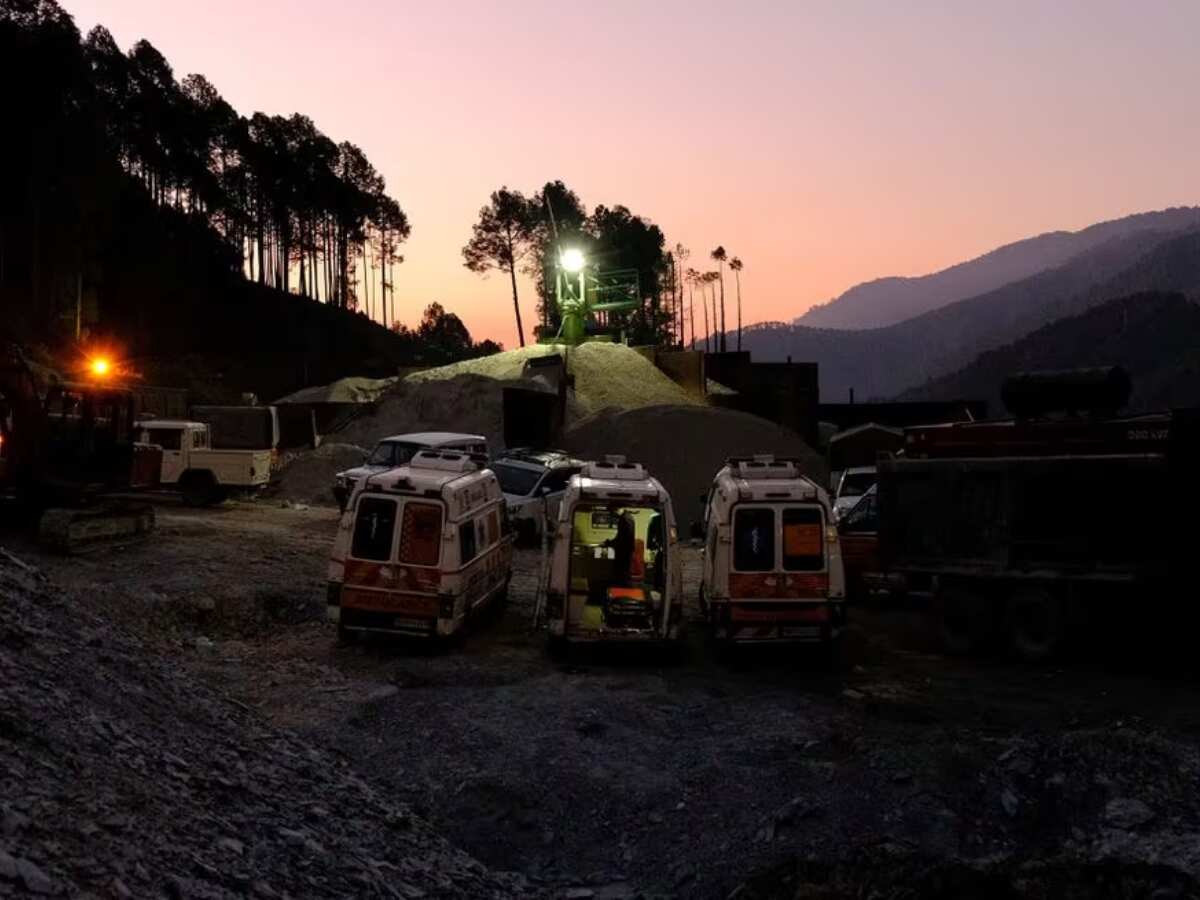 Uttarakhand tunnel collapse: Rescue effort for 41 trapped in tunnel breaks through steel obstacle