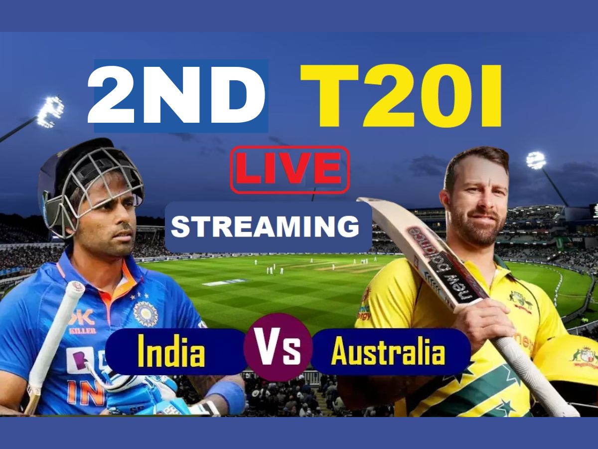 India Vs Australia 2nd T20I Free Live Streaming: When and Where to watch IND VS AUS T20I series Live Match on Mobile Apps, TV, Laptop, Online | Zee Business