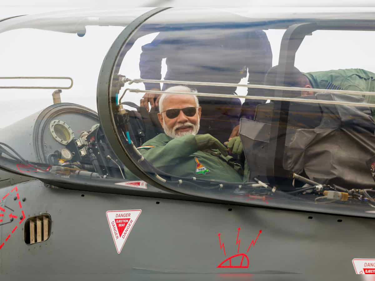'Renewed sense of pride, optimism about our national potential,' says PM Modi after completing sortie on Tejas aircraft