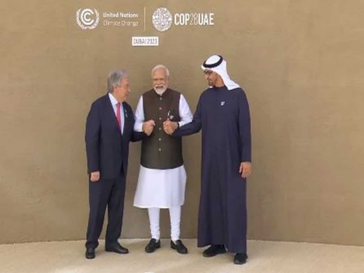 "Thank you, Dubai": PM Modi shares glimpses of COP28 Summit