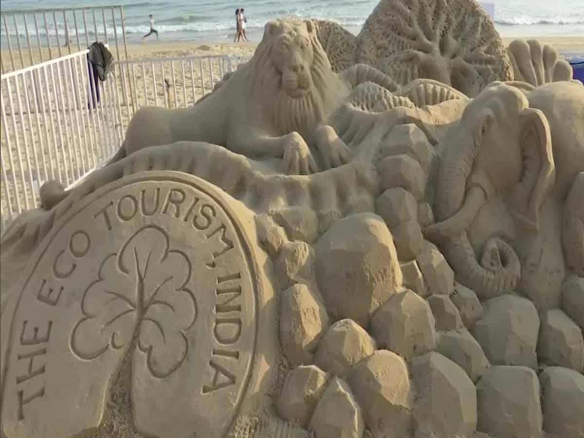 Odisha: 13th edition of International Sand Art Festival begins in Puri