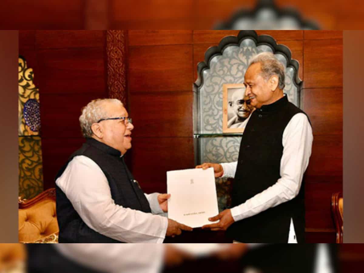 Rajasthan CM Gehlot resigns governor after party's poll defeat 