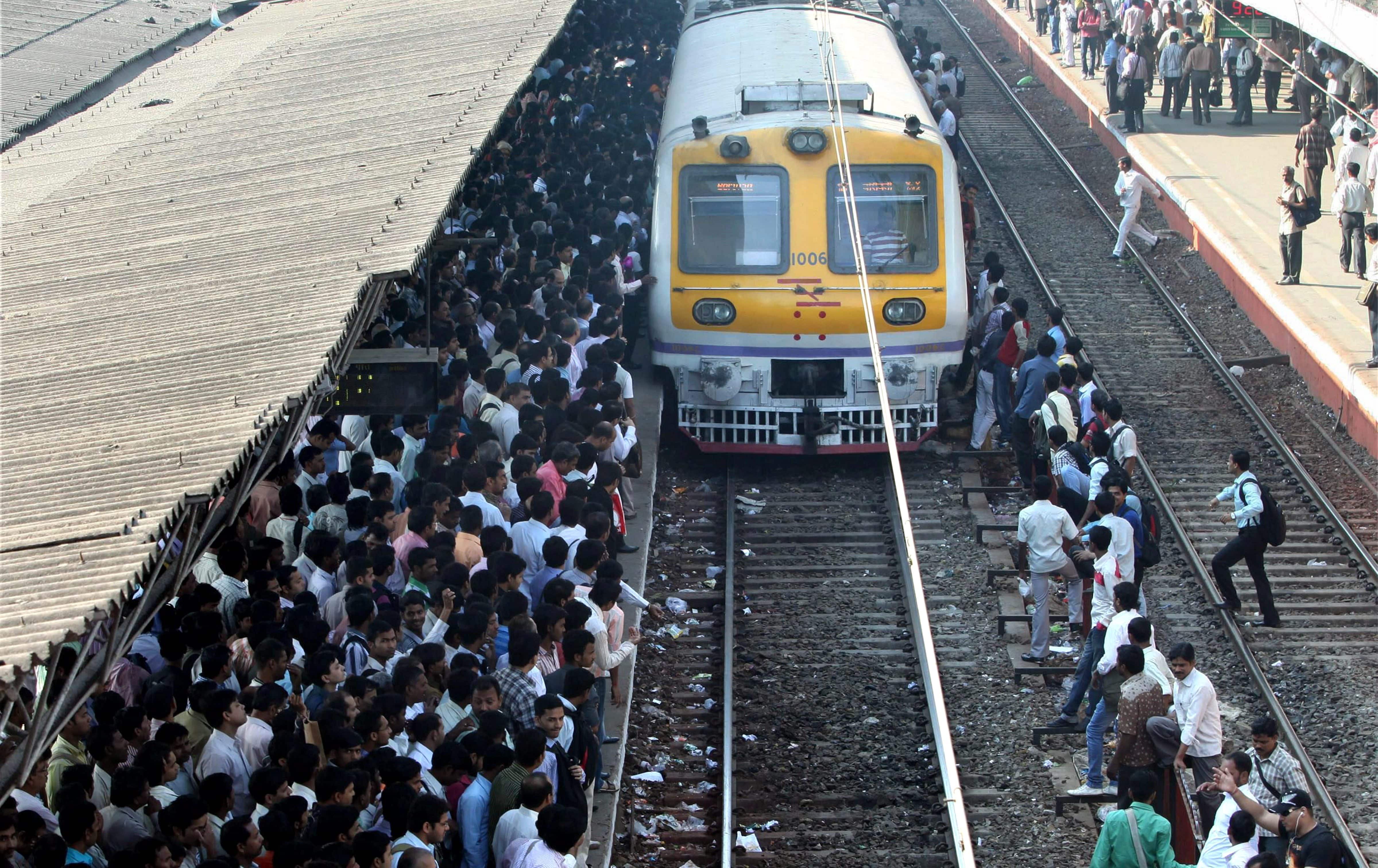Express train engine failure hits suburban train traffic in Mumbai