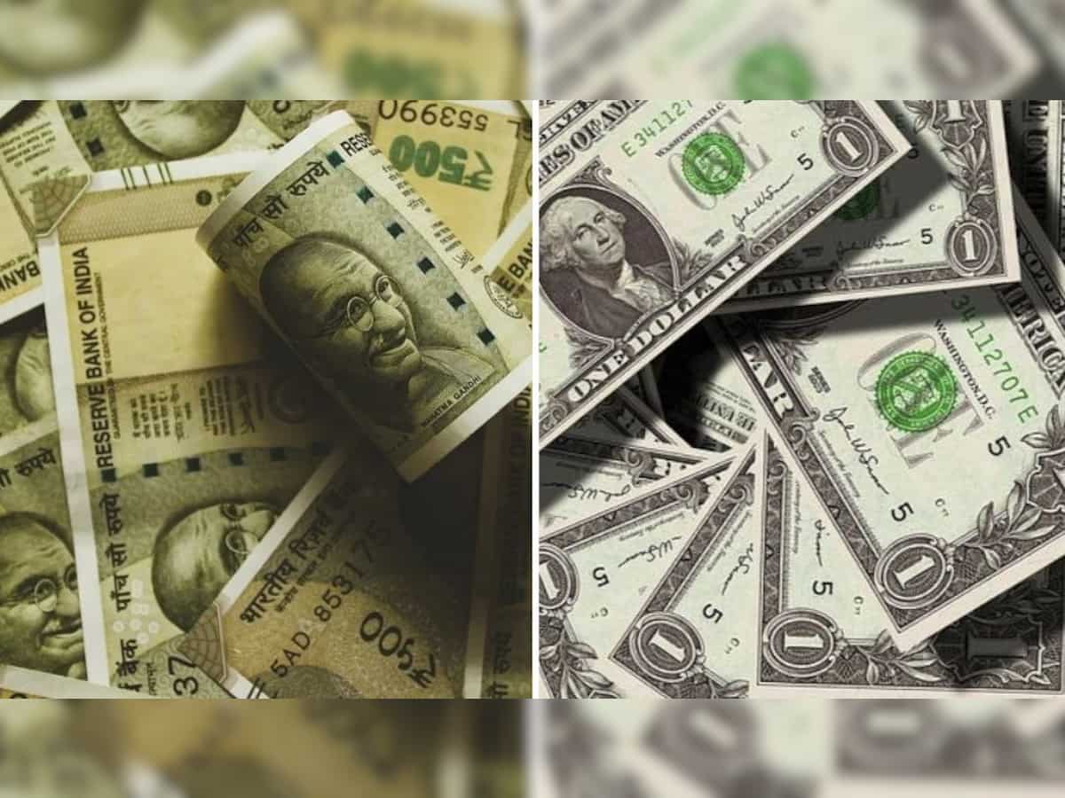 Rupee vs Dollar: Domestic currency rises 5 paise to settle at 83.32 against US dollar
