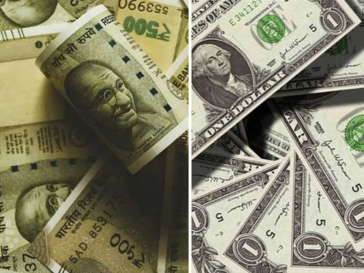 Rupee vs Dollar: Domestic currency falls 4 paise to close at 83.36 against US dollar