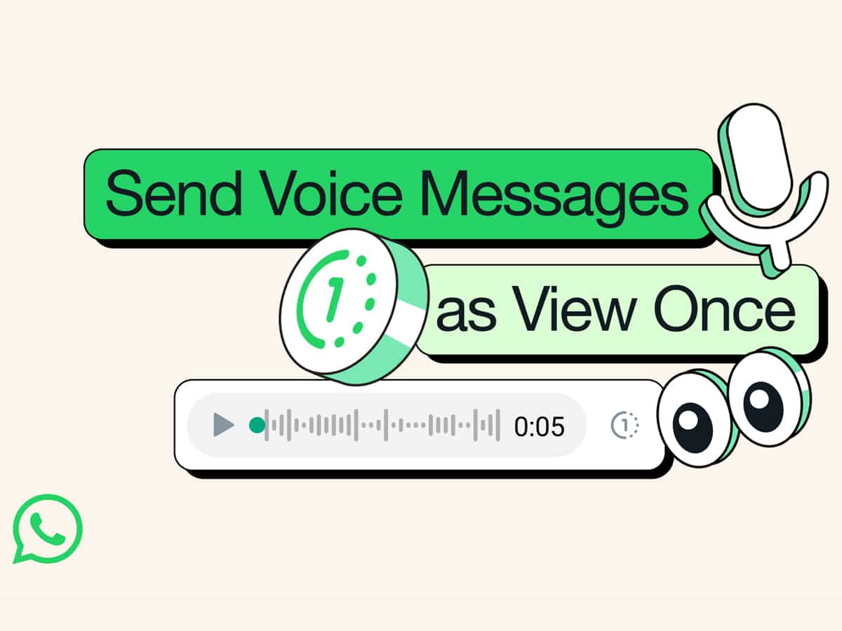 WhatsApp 'View Once' feature now available for voice notes - Here's how it works 