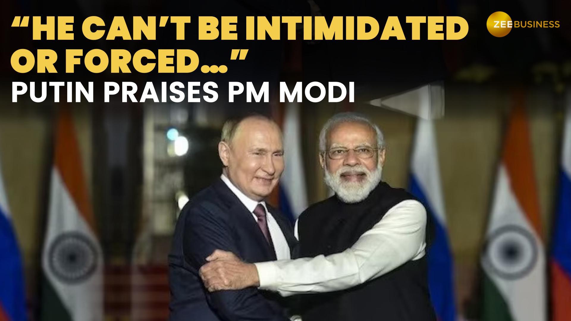  Russian President Vladimir Putin Praises Modi's Strong Leadership