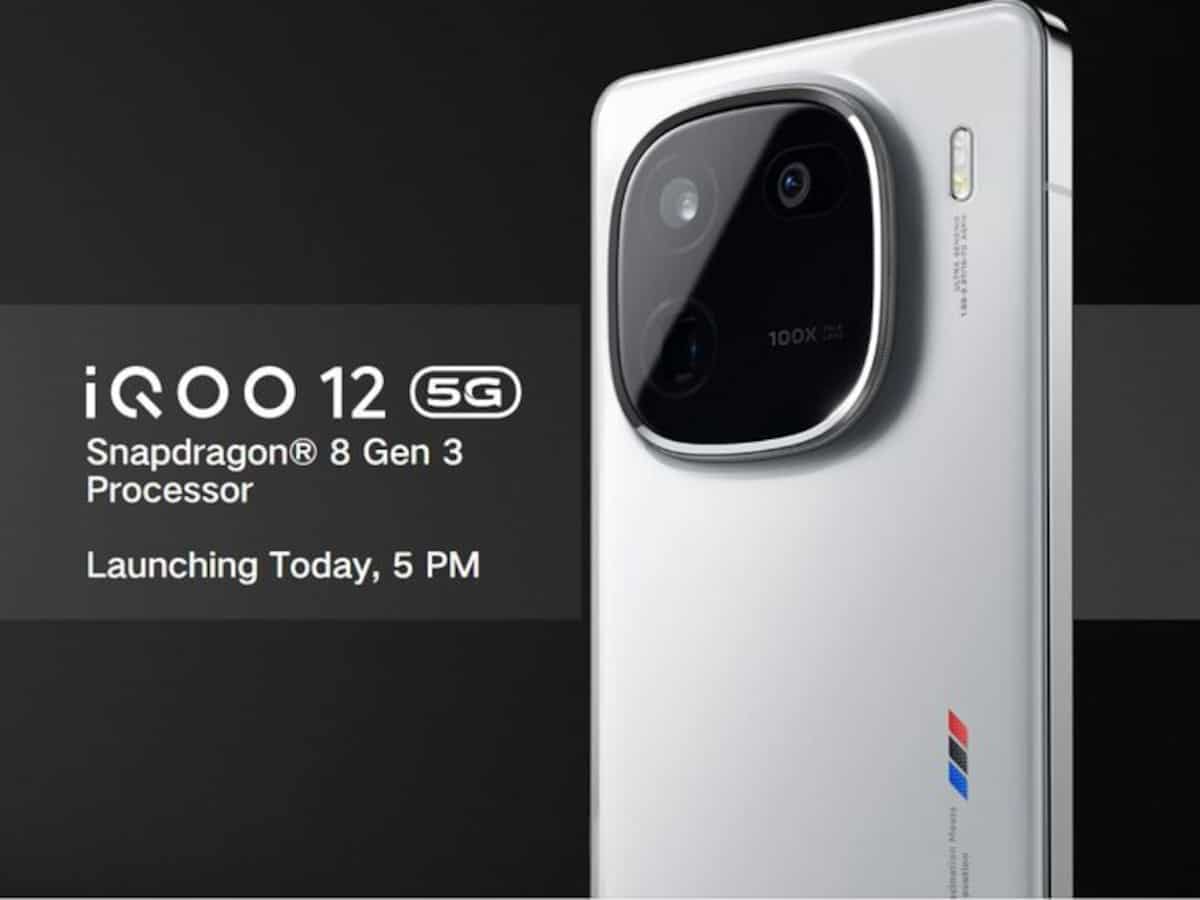iQOO 12 launch in India today - Check when and where to watch live