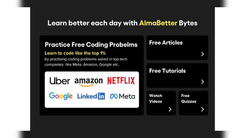AlmaBetter is Changing Indian Tech Education Landscape with  Free Learning Initiatives