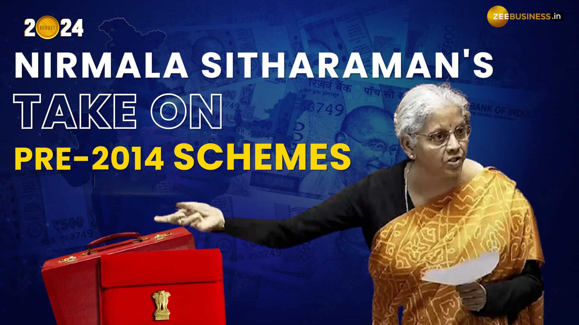 Union Budget 2024: "Just For Show" FM Sitharaman Critiques Pre-2014 Government's Schemes   