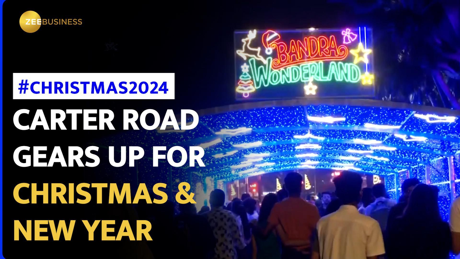 Carter Road Glows As Mumbai Christmas & New Year Zee Business