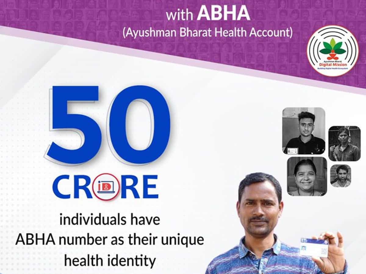 Ayushman Bharat Health Account: 50 crore people now have ABHA numbers, says Health Minister Dr Mansukh Mandaviya 