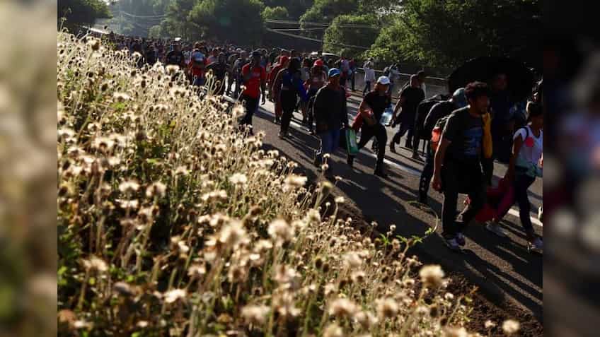 Migrant caravan spends Christmas on the road before heading to U.S. border