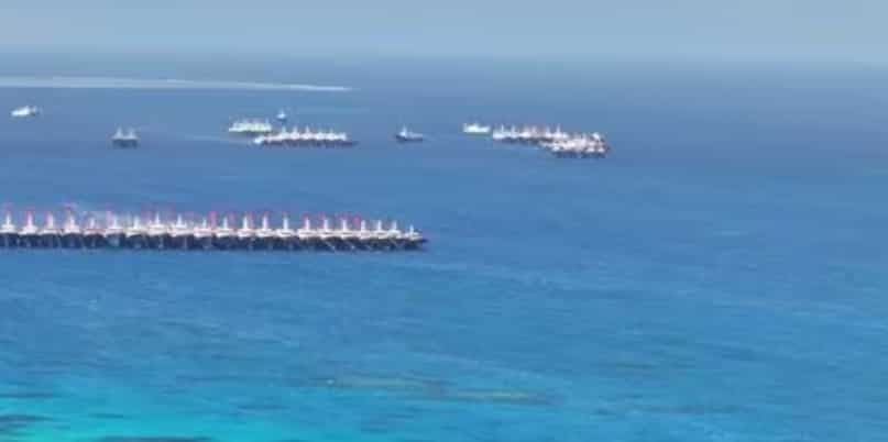 China warns rocket remnants to hit South China Sea