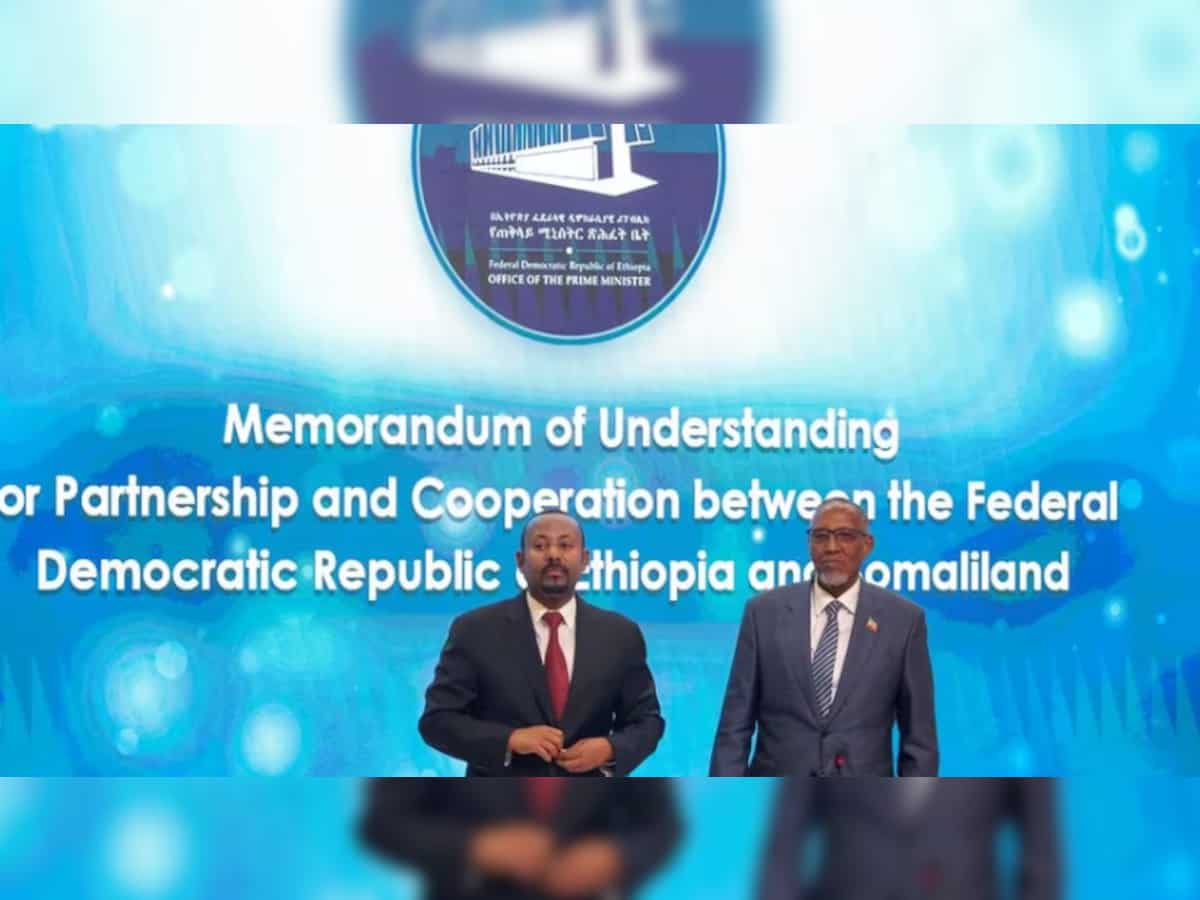 Ethiopia signs pact to use Somaliland's Red Sea port