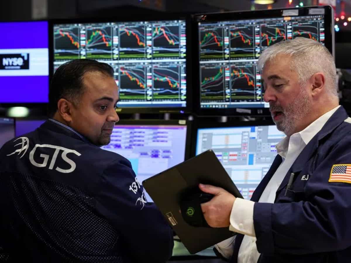 Dow, S&P 500 retreat as yields edge up ahead of data, earnings