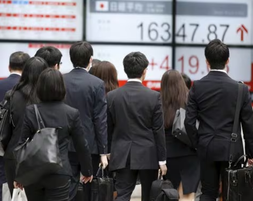 Japan's Nikkei breaks 35,000 for first time since Feb 1990