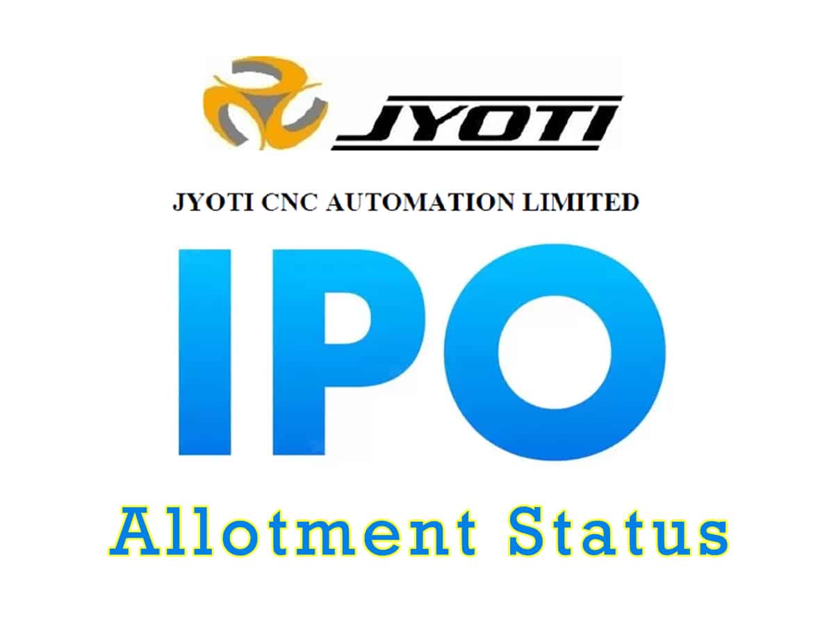 Jyoti CNC Automation IPO Allotment Status: Step-by-step guide to check status on BSE and other details