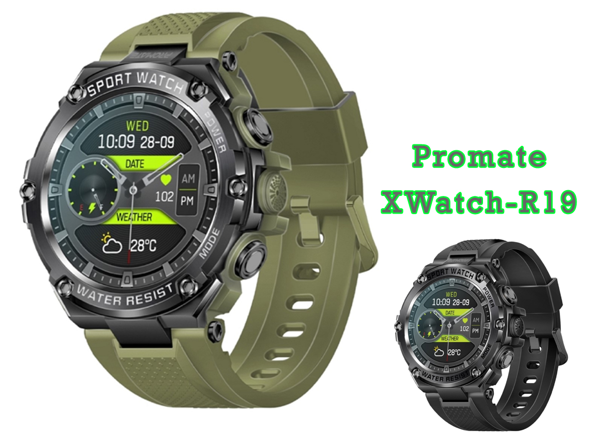 Promate XWatch-R19 with 80-day standby time launched - Check price and ...
