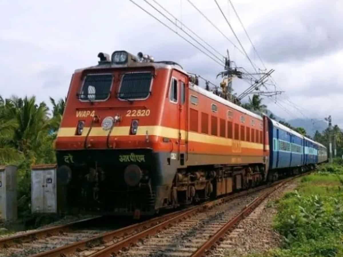 Railway stocks surge over 18% as Sensex, Nifty close at record high