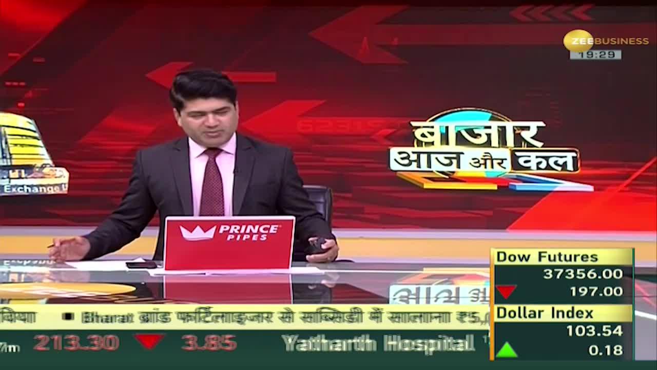 Bazaar Aaj Aur Kal: Stock market angered investors, Sensex fell 1628 ...