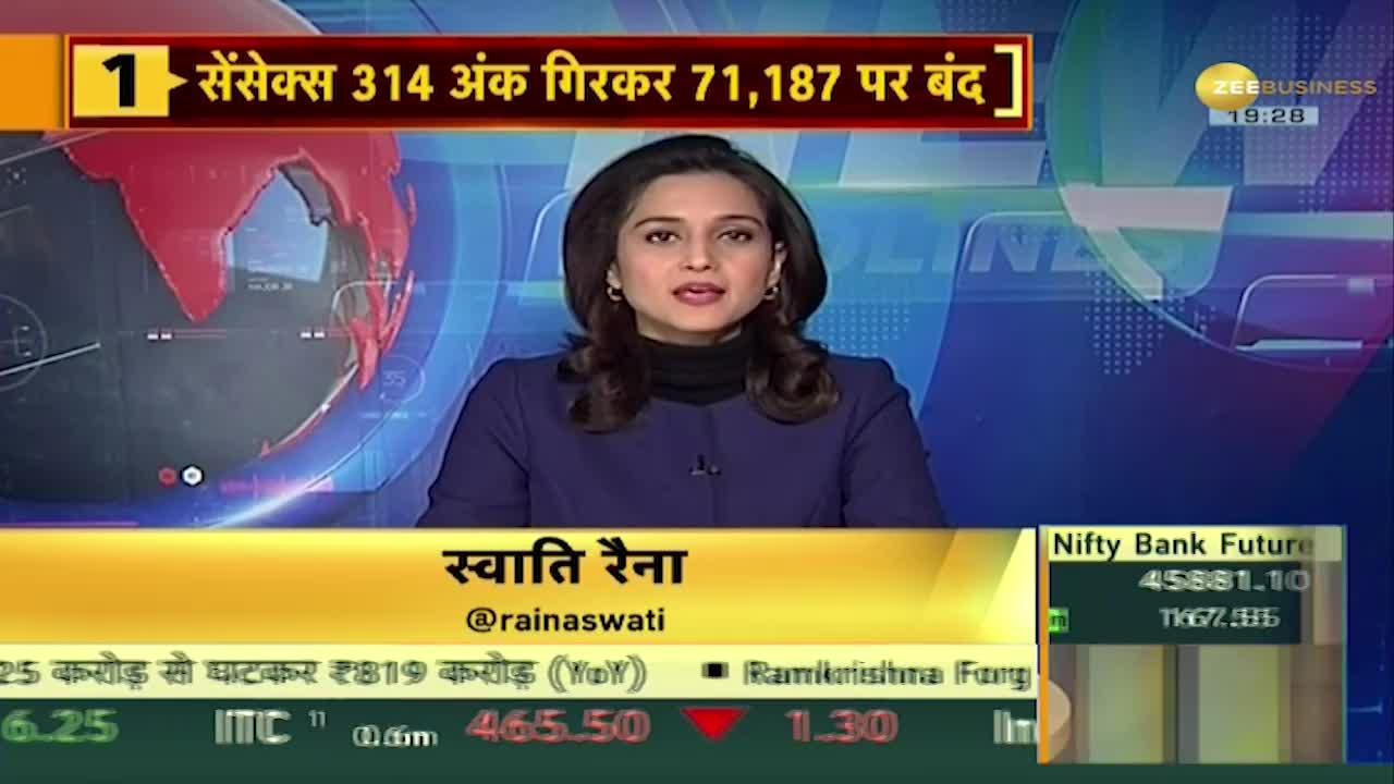 Zee business discount morning show today