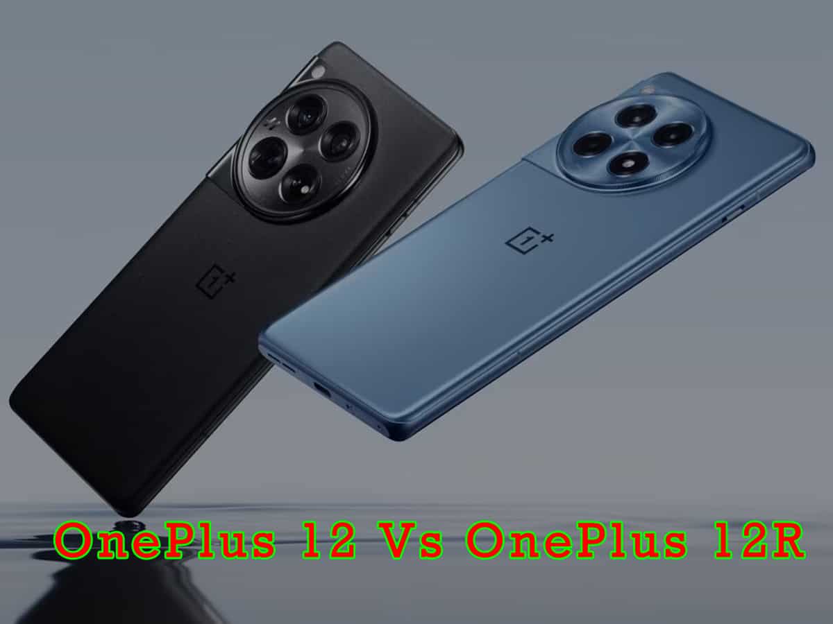 OnePlus 12 Vs OnePlus 12R - Full specs and prices compared 