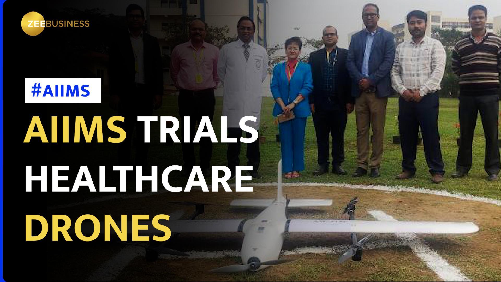 AIIMS Bhubaneswar Tests Drone Delivery for Medical Supplies Zee Business