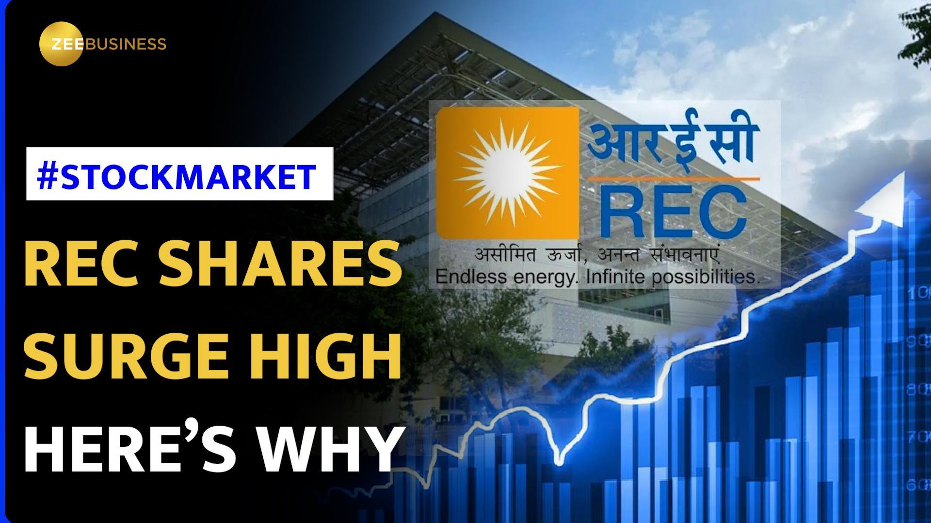 REC Surges 7% on Strong Q3 Earnings, Rooftop Solar Push | Stock Market News | Zee Business