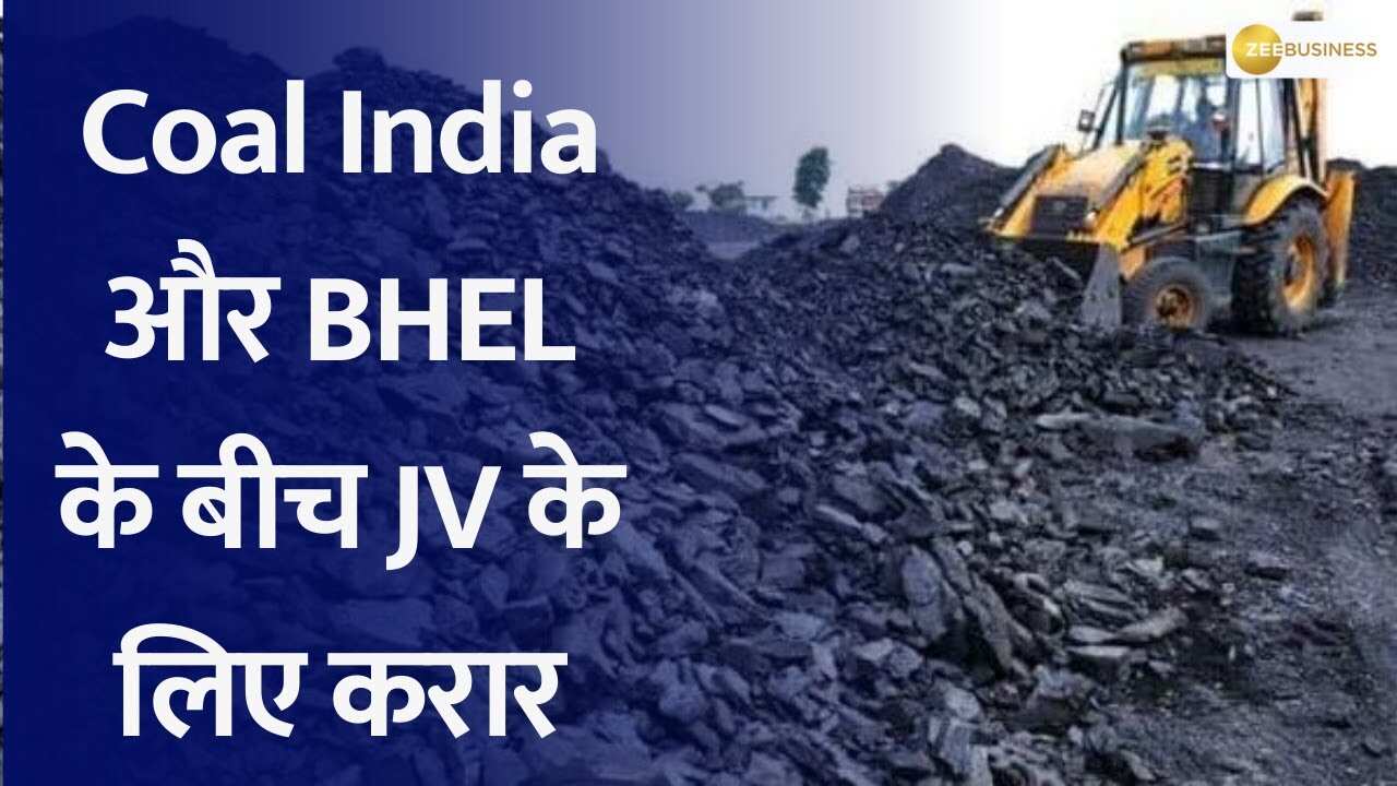 Agreement for Joint Venture Between Coal India and BHEL for ...