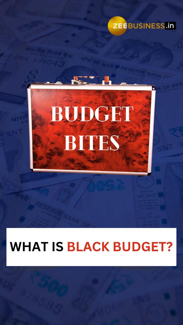 Which Indian Budget is known as 'Black Budget'?