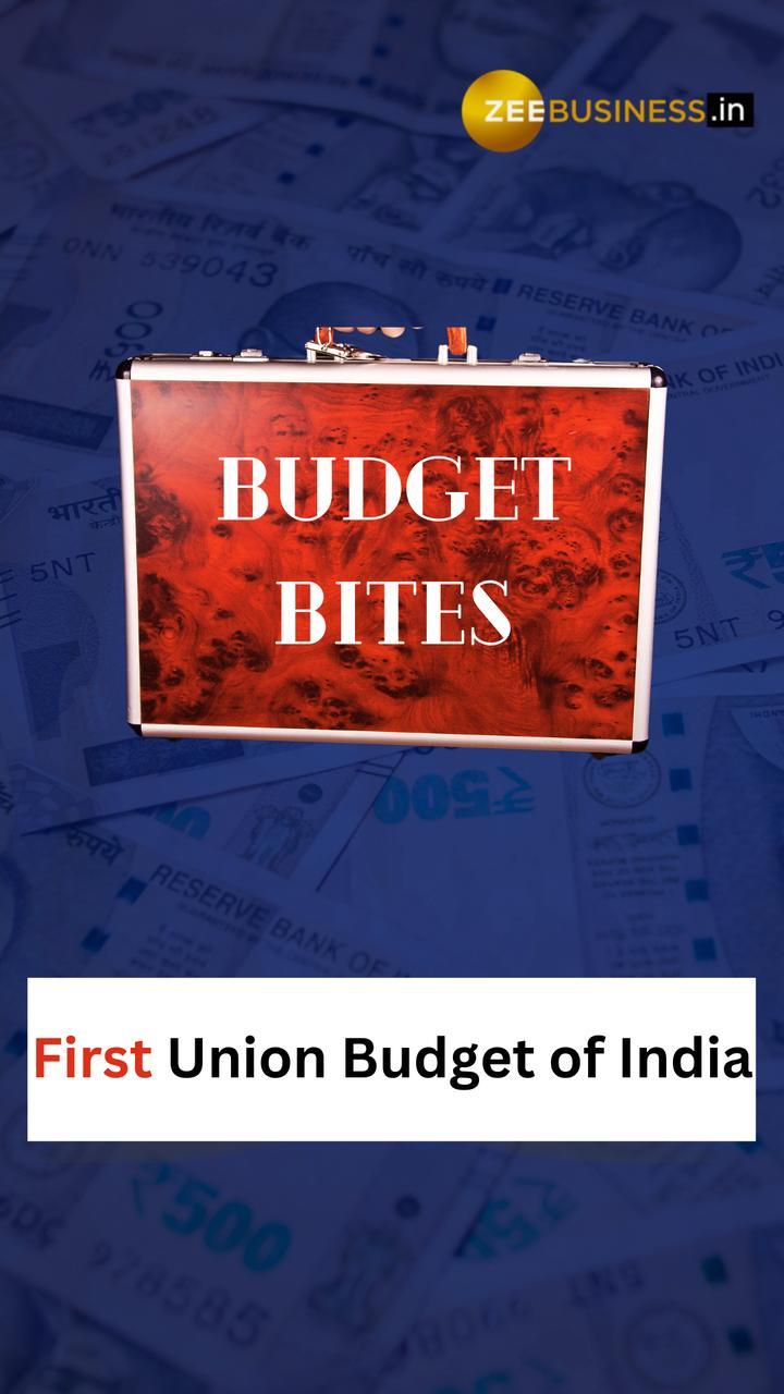 Budget 2024 When Was The First Union Budget Was Presented? Zee Business