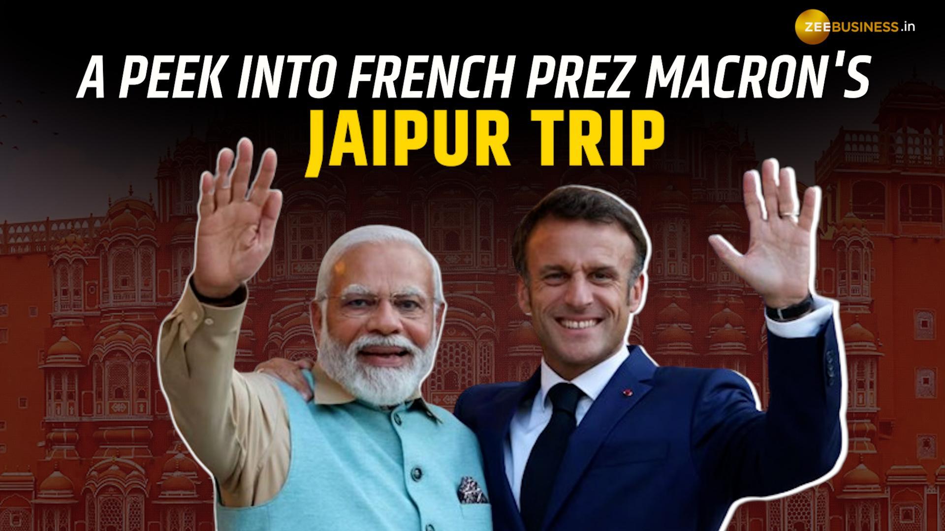Emmanuel Macron in Jaipur: Amber Fort, Hawa Mahal on French President's Itinerary