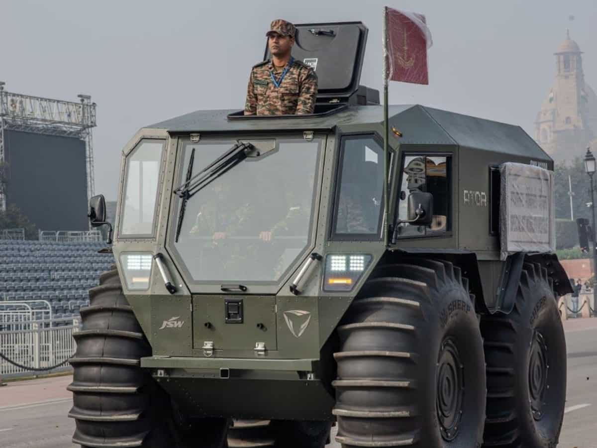 JSW Group forays into defence sector, to showcase ATOR N1200 specialist mobility vehicle at Republic Day Parade