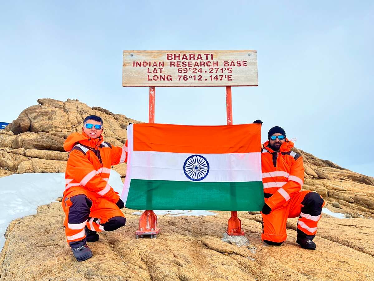 Indian Navy celebrates Republic Day in Antarctica: Photos