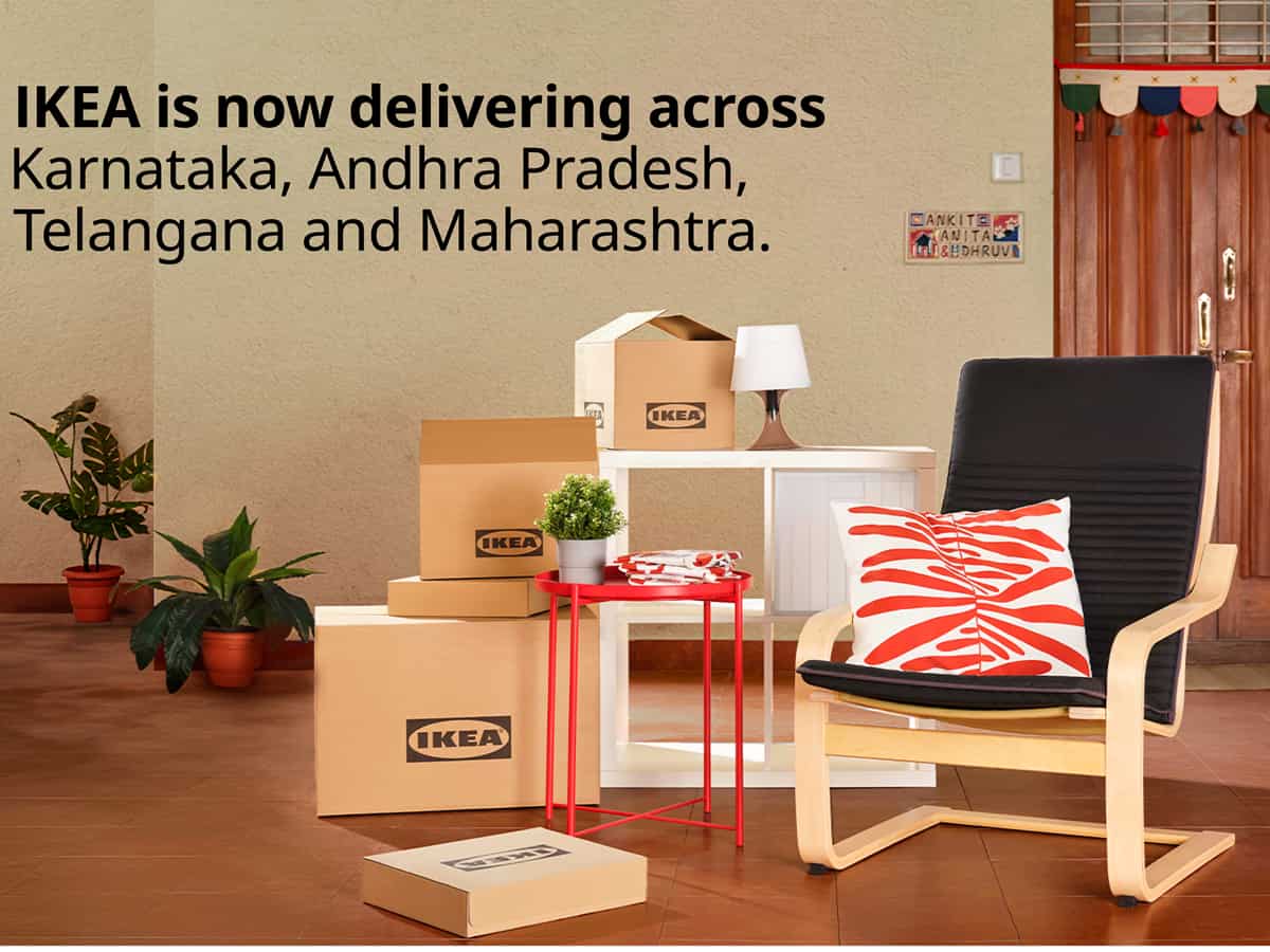 Furniture retailer Ikea adds doorstep delivery facility in 62 new markets in 4 states