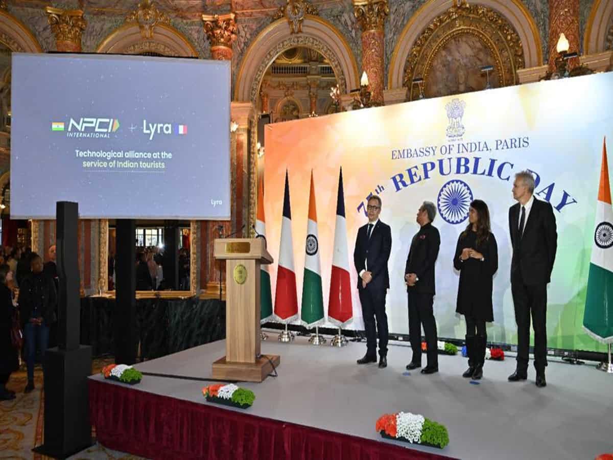 UPI formally launched in France at Eiffel Tower in Paris 