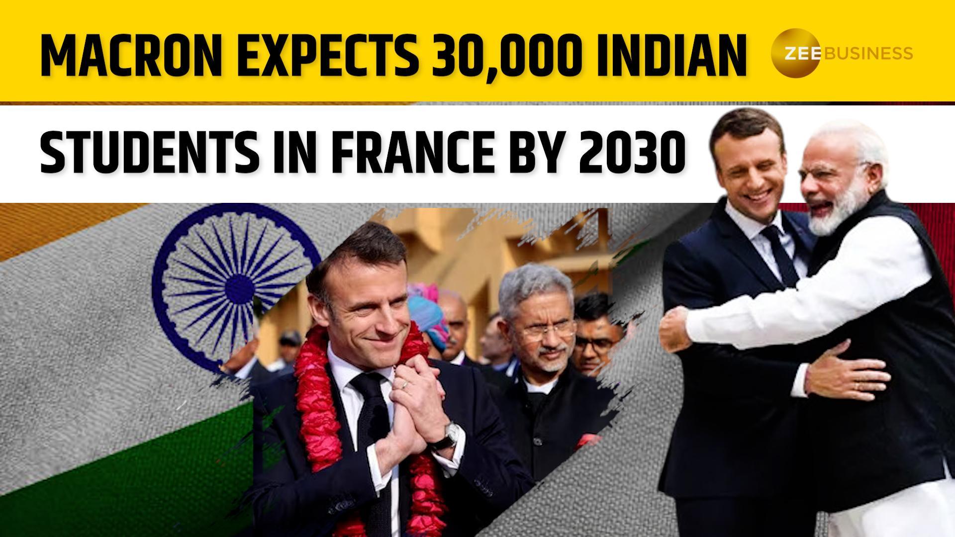 French President Macron Hails India's Global Role, Seeks Deeper Ties on Education, Defense 