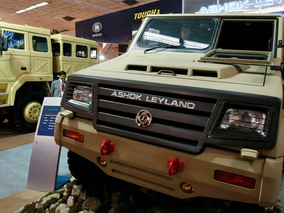 Ashok leyland deals share market