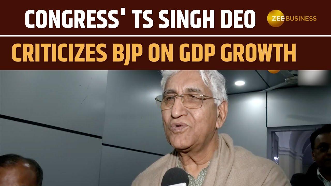 TS Singh Deo Criticises Incumbent Government's GDP Performance