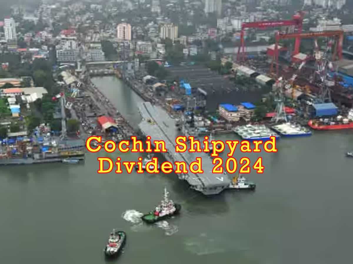 PSU Dividend Stock Cochin Shipyard to trade exdate today Check