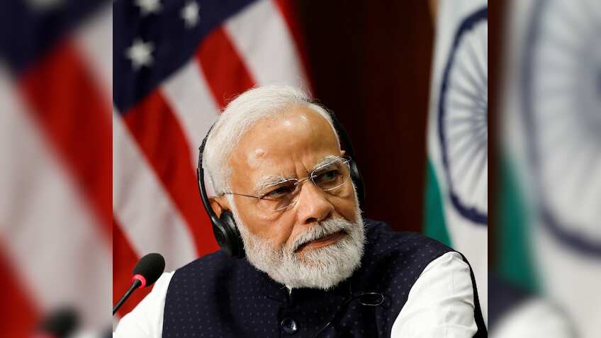 PM Modi lays foundation stone of AIIMS in Haryana's Rewari 