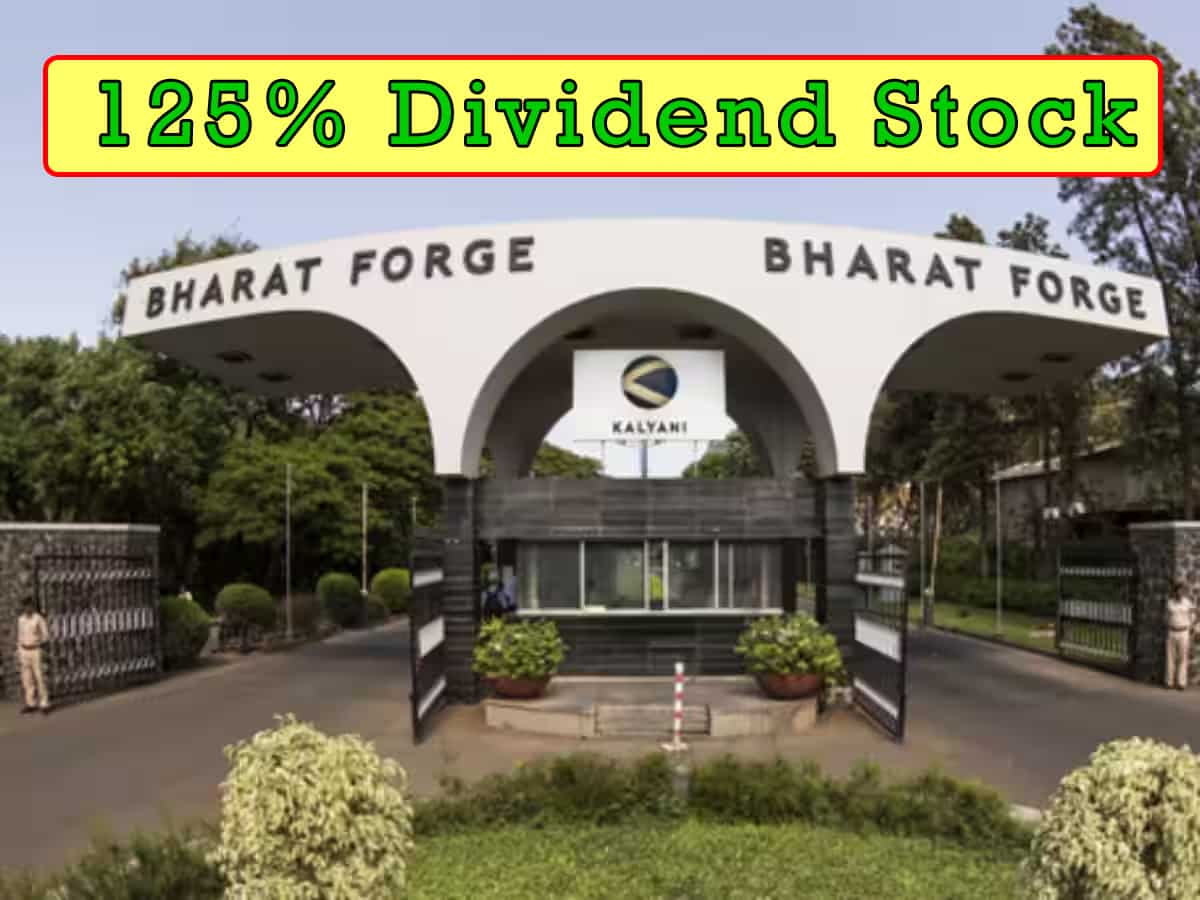 125% Dividend Stock: Shares of auto components major to trade ex-date today - Check Bharat Forge Share Price Target 2024 