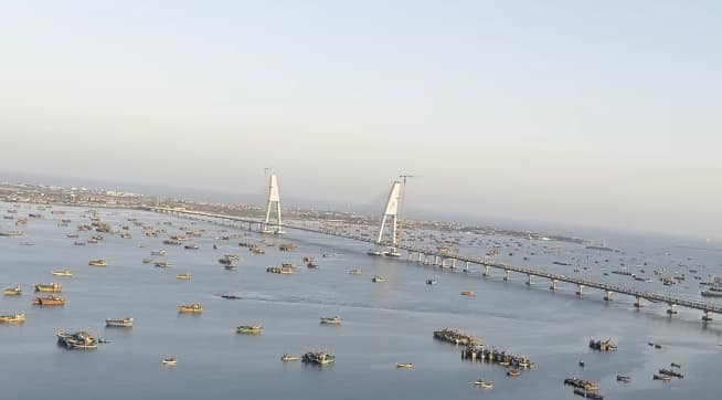 PM Modi Inaugurates 'Sudarshan Setu', India's Longest Cable-stayed ...