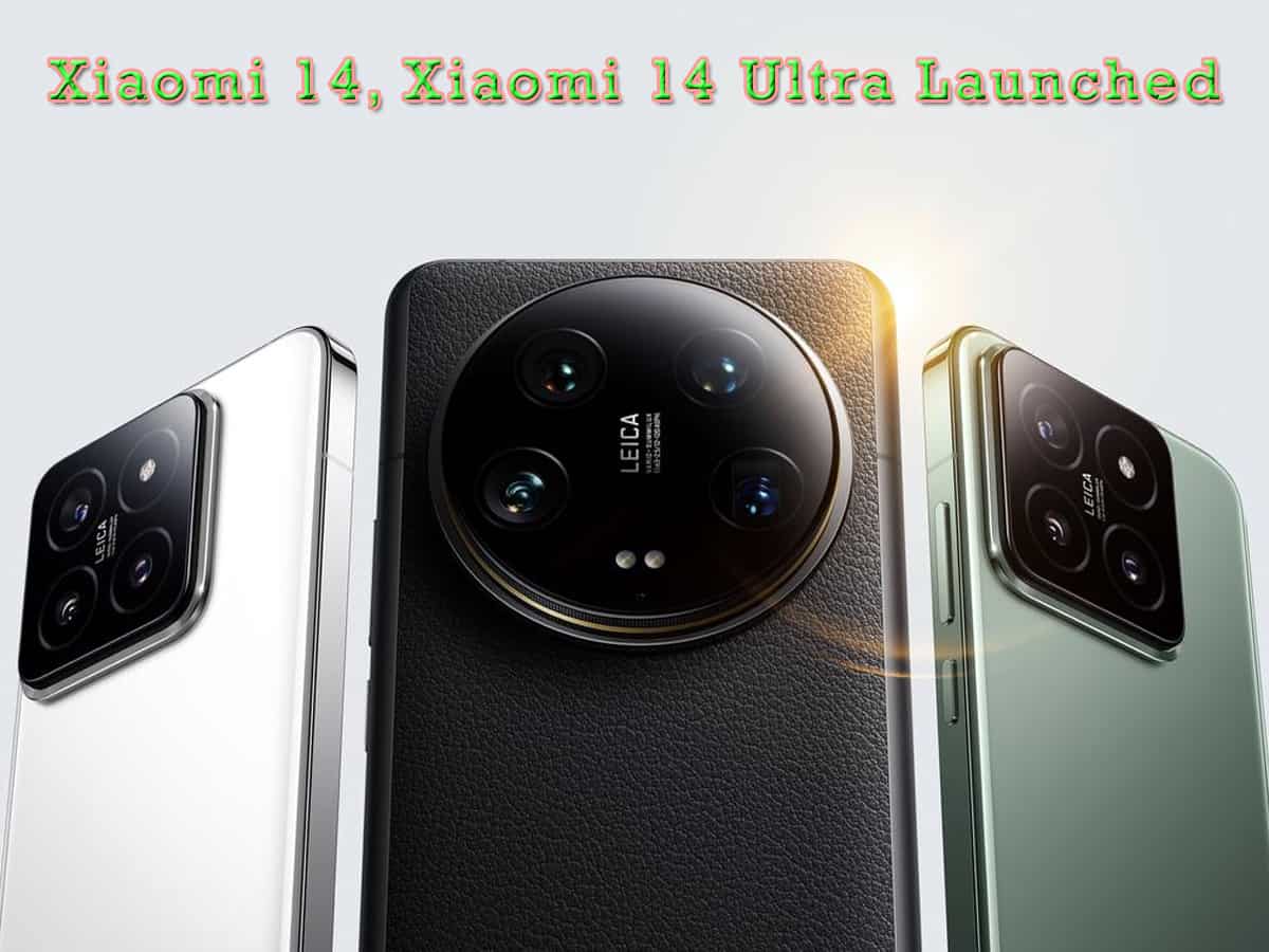 Xiaomi 14, Xiaomi 14 Ultra launched with Snapdragon 8 Gen 3, Leica cameras - Check price and specifications 